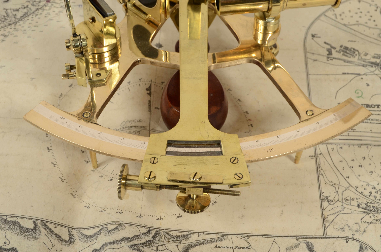 Nautical antiques/7655-Small Sextant