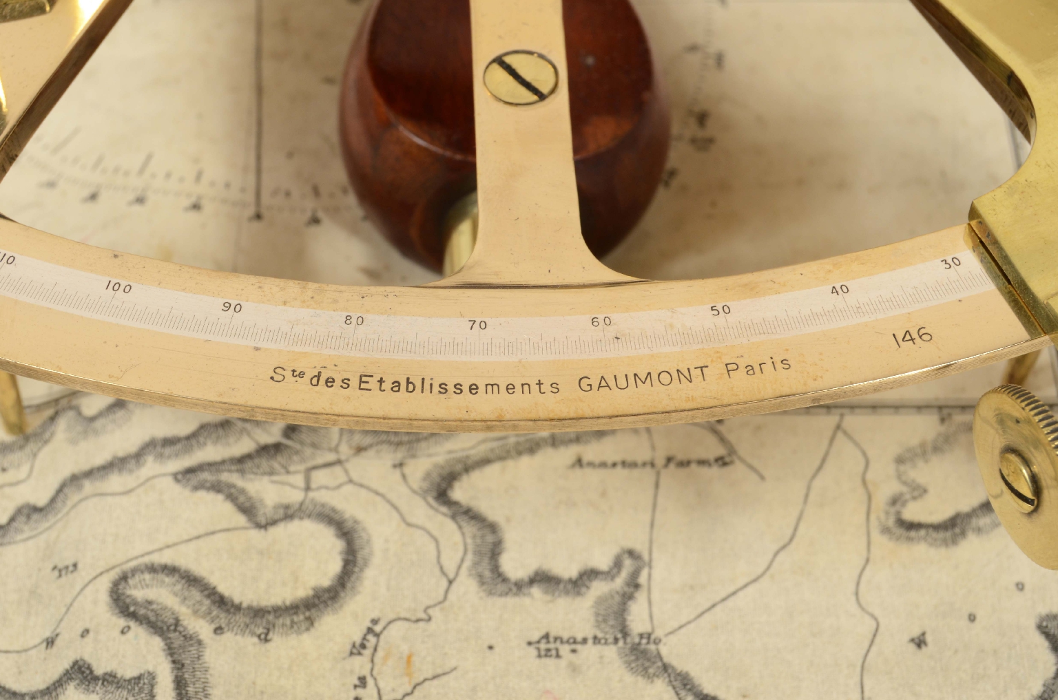 Nautical antiques/7655-Small Sextant