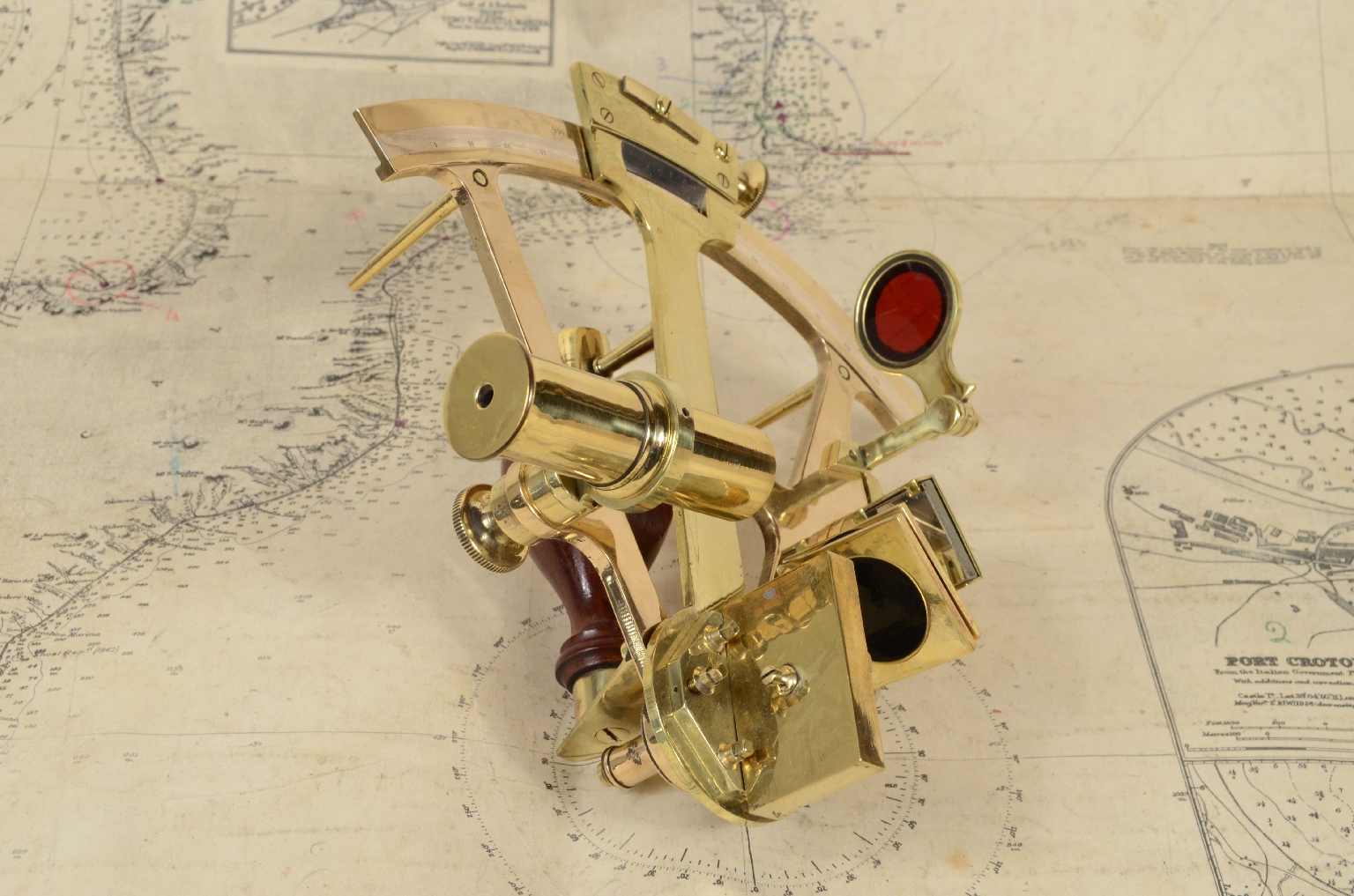 Nautical antiques/7655-Small Sextant