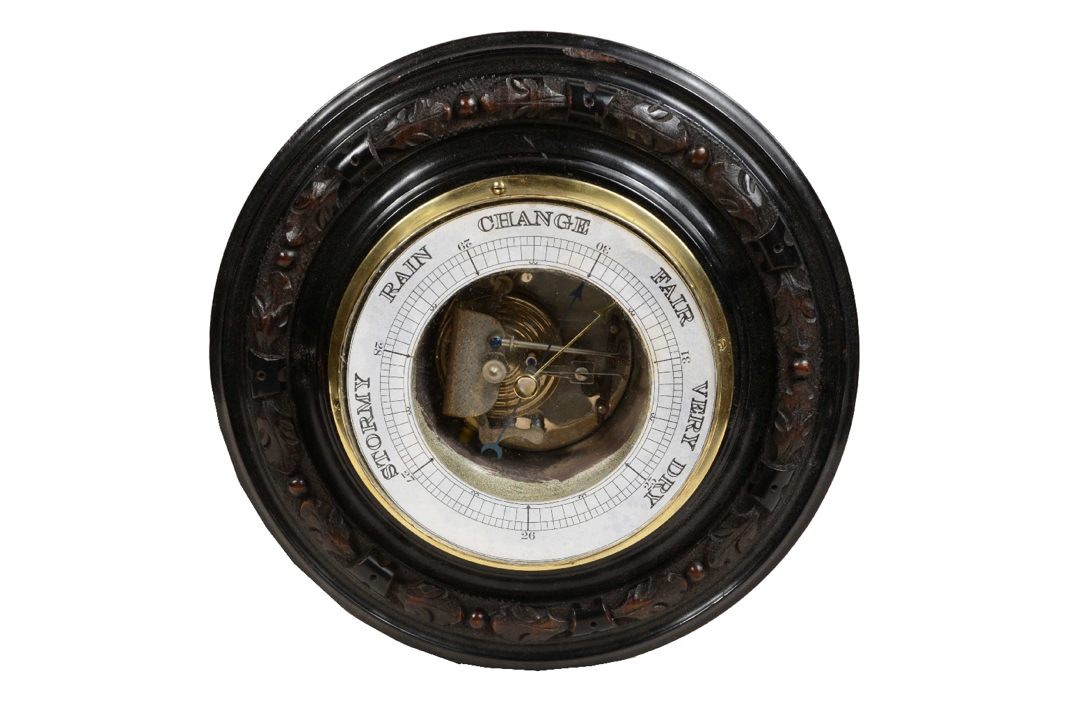 Antique barometers/7684-Aneroid Barometer
