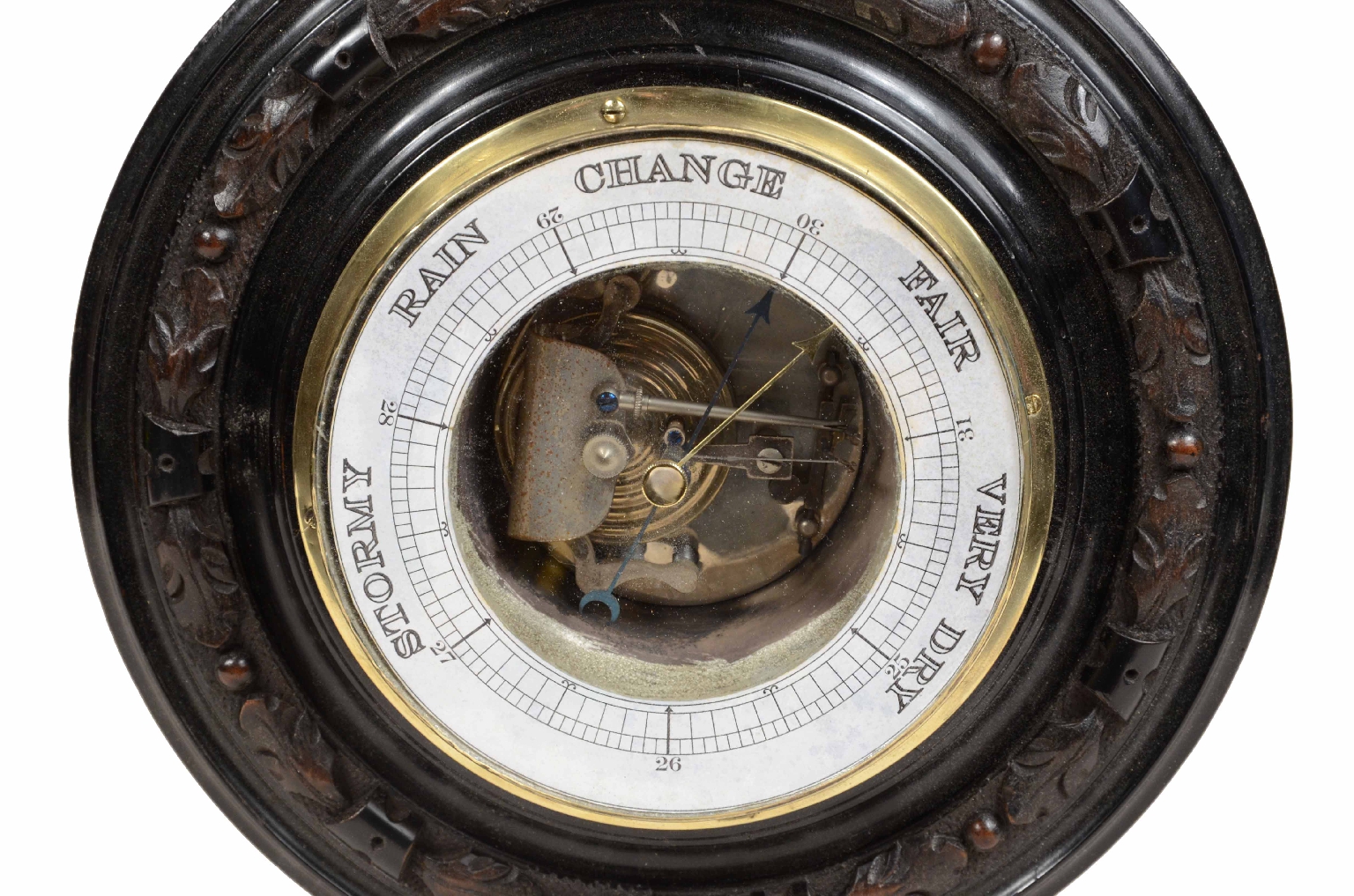 Antique barometers/7684-Aneroid Barometer