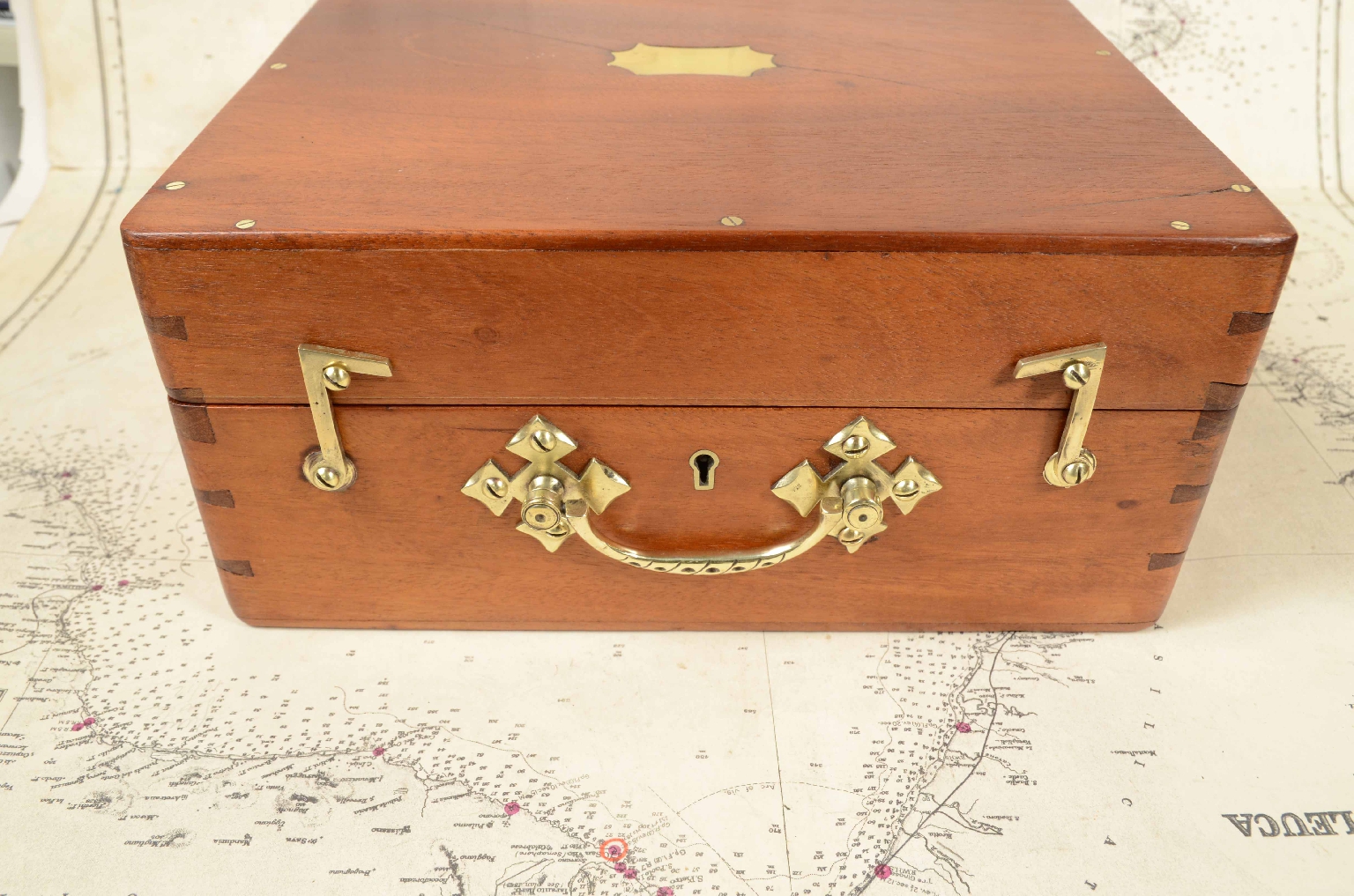 Nautical antiques/7699a-Antique Sextant