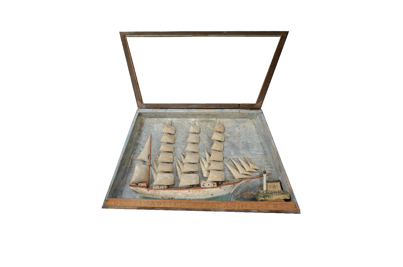 Old ship models/7707-Nautical Diorama