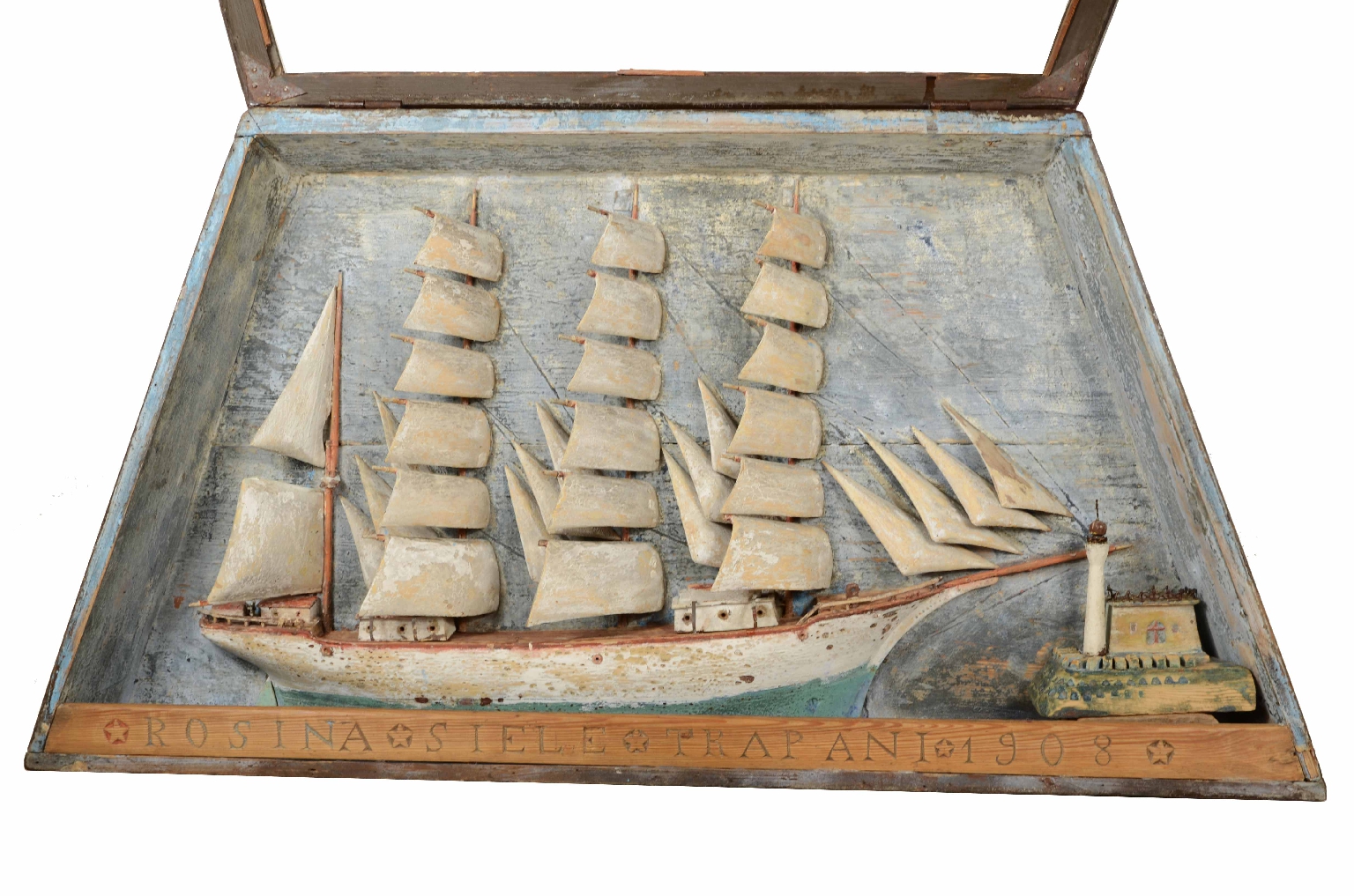 Old ship models/7707-Nautical Diorama