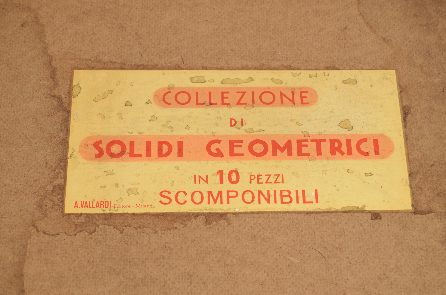 Strumenti di misura antichi/7711-Solidi Geometrici