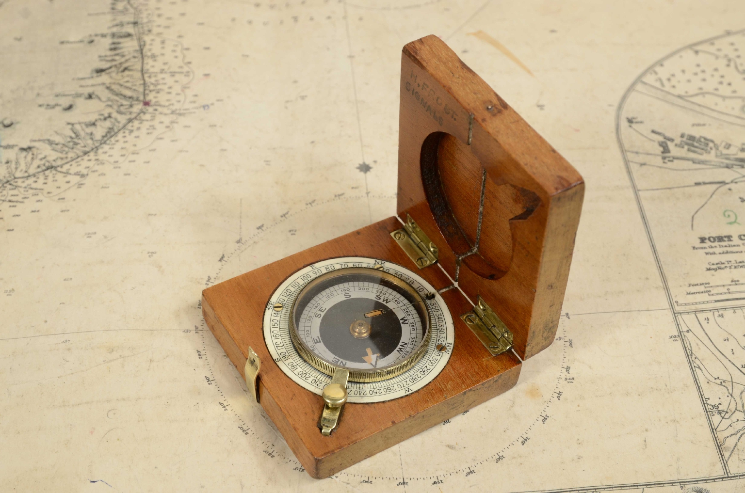 Antique compasses/7742-Aviation Compass