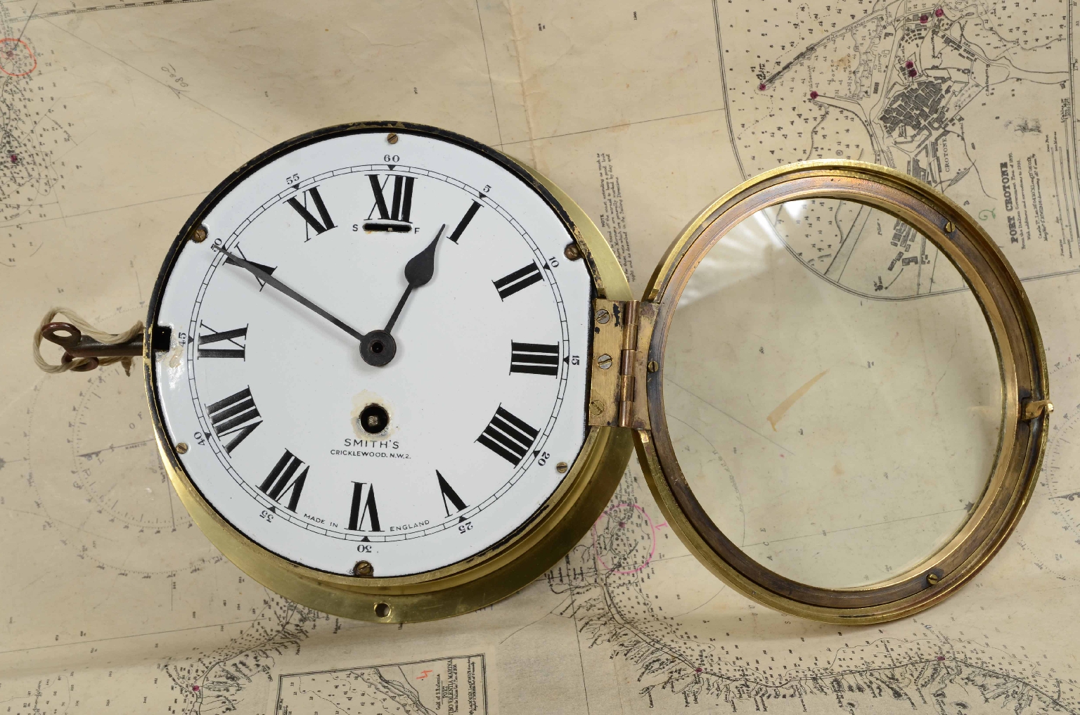 Antiquariato nautico/7755-Orologio Nautico