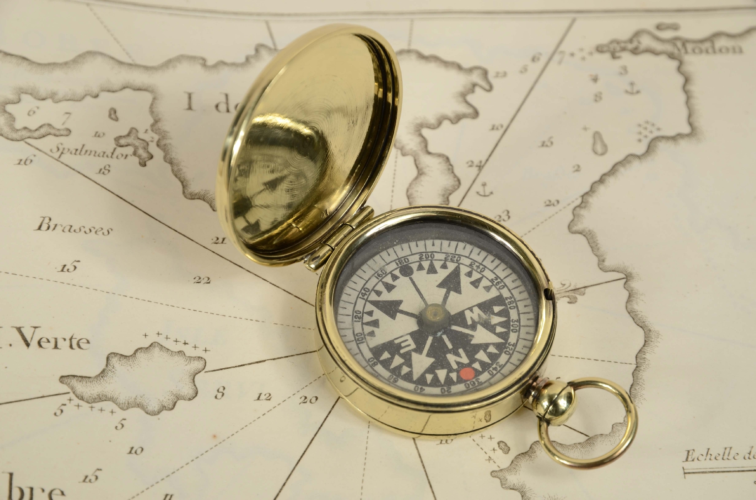 Antique compasses/7765-Pocket Compass