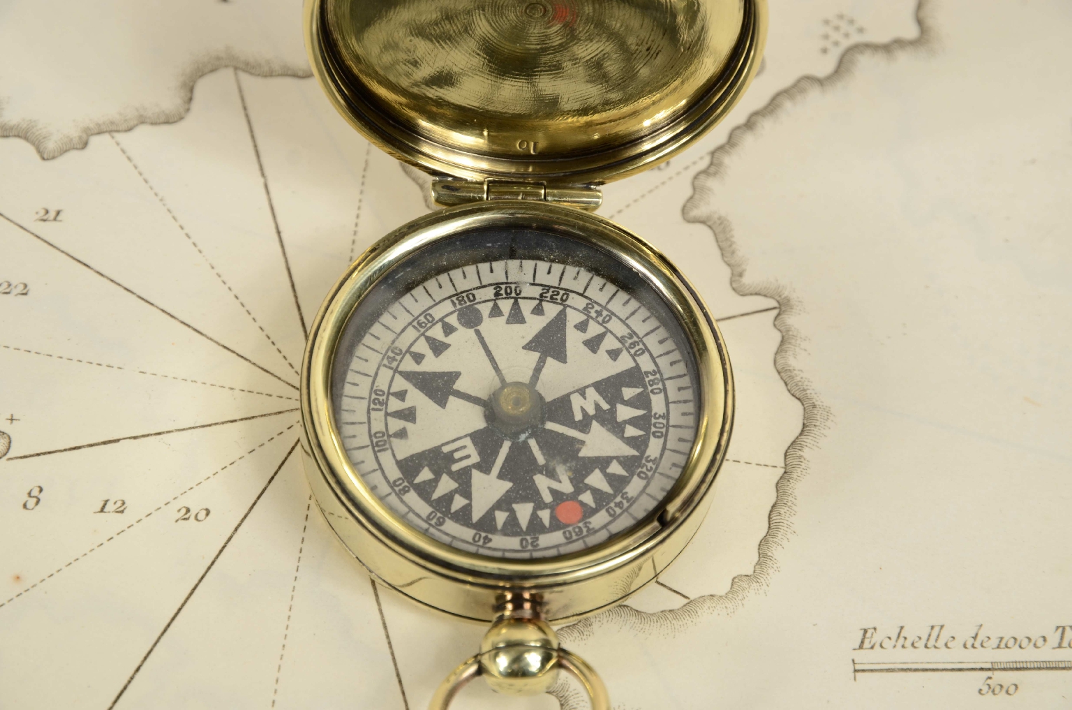 Antique compasses/7765-Pocket Compass