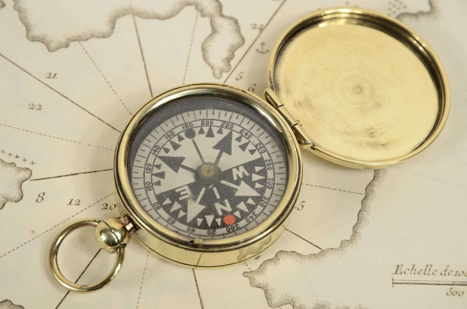 Antique compasses/7765-Pocket Compass