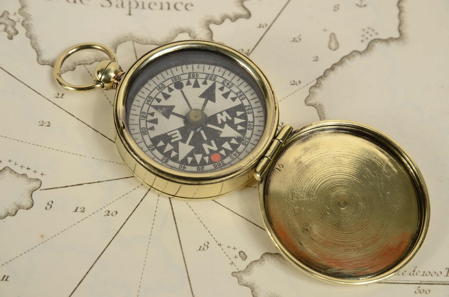 Antique compasses/7765-Pocket Compass