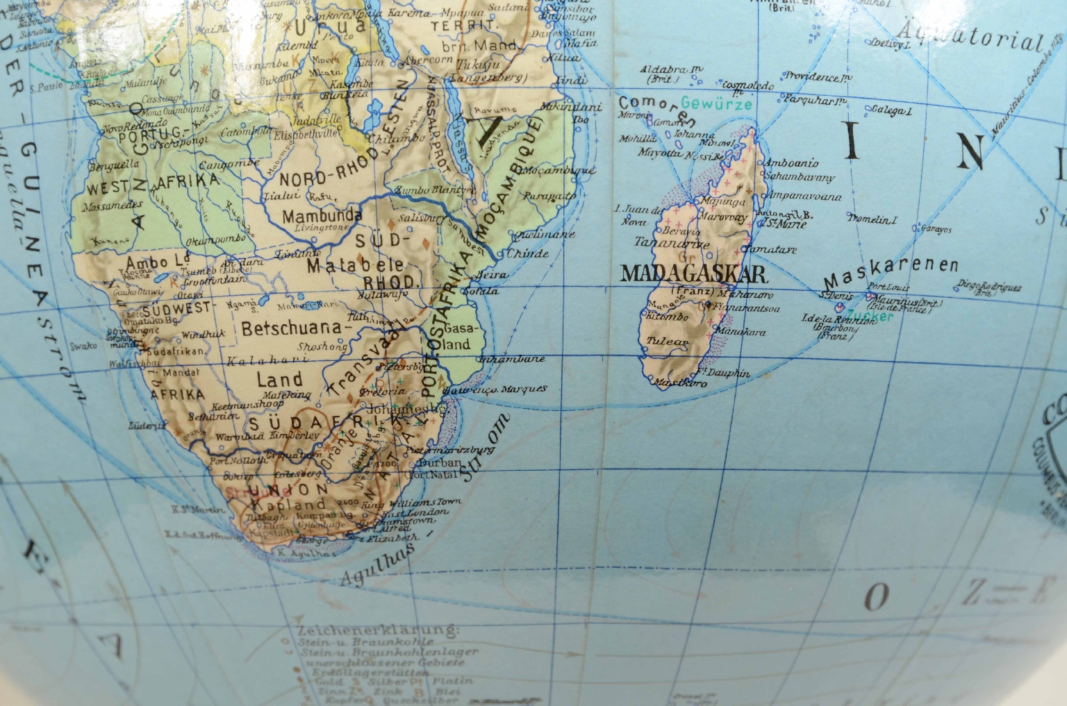 Antique globes-world maps/7783-Terrestrial Globe