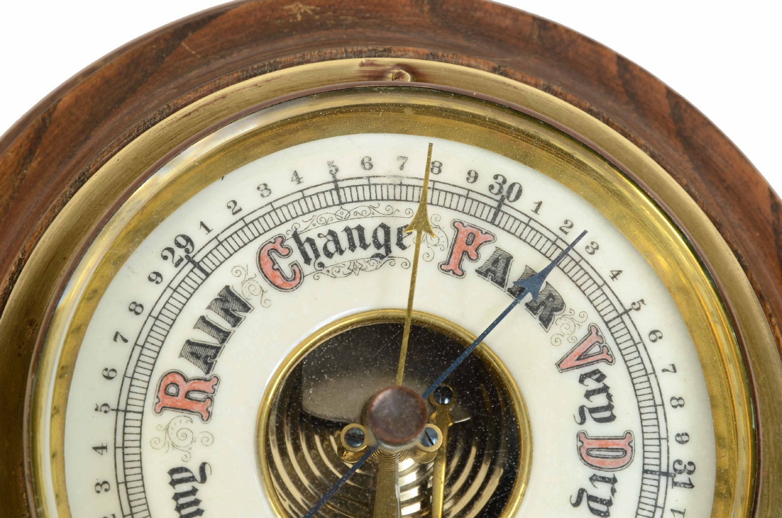 Antique barometers/7784-Aneroid Barometer