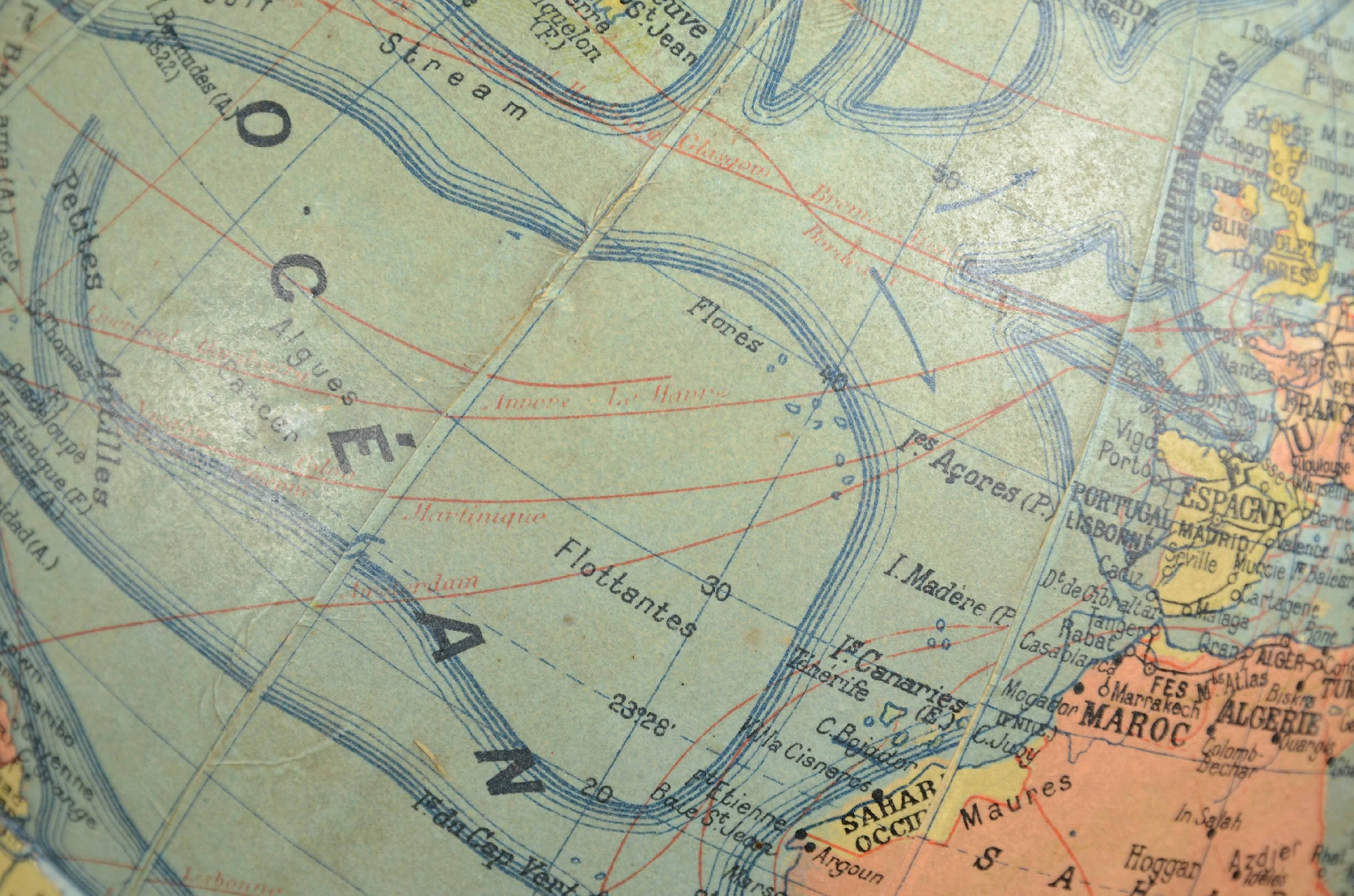 Antique globes-world maps/7785-Terrestrial Globe