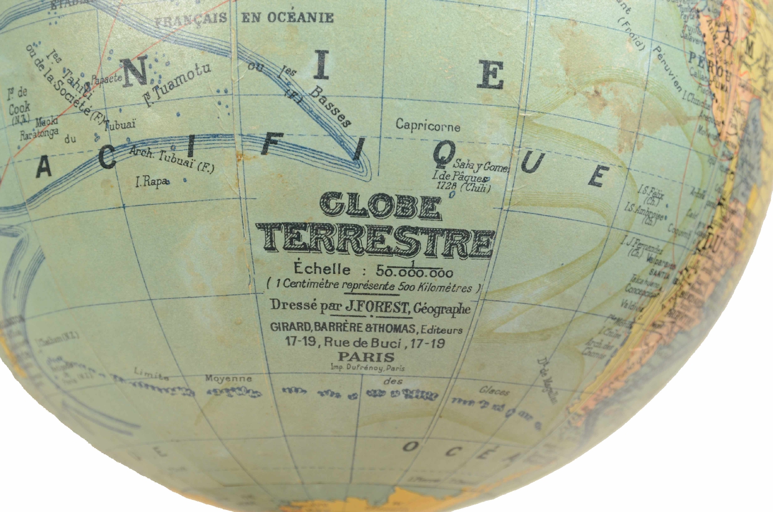 Antique globes-world maps/7785-Terrestrial Globe