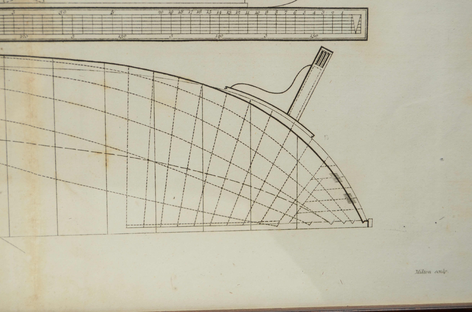 Nautical antiques/7820-Ship Architecture Print