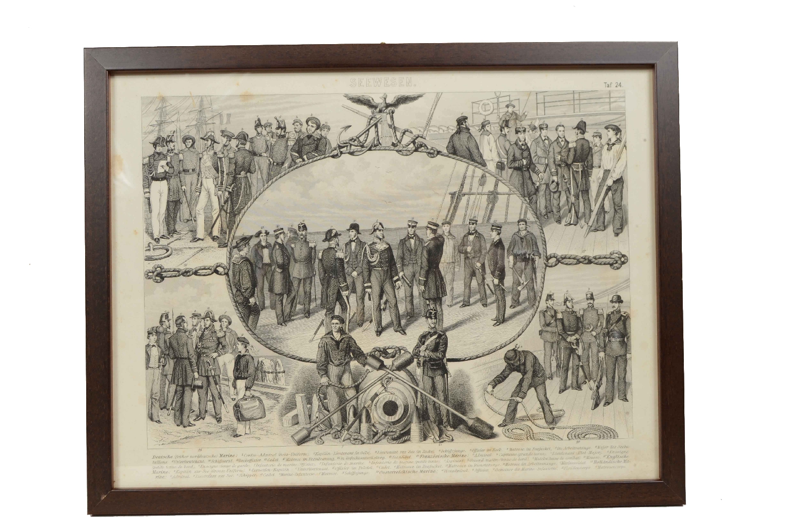 Antiquariato nautico/7824-Stampa Brockhaus