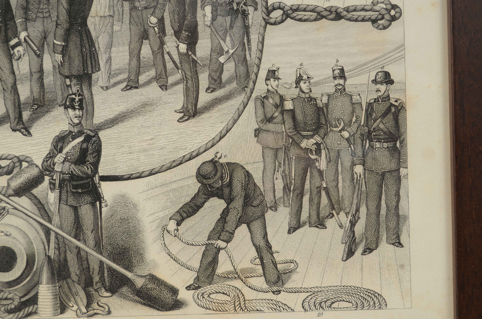 Antiquariato nautico/7824-Stampa Brockhaus