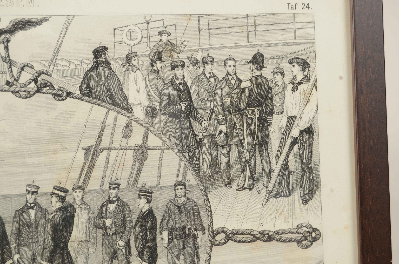 Antiquariato nautico/7824-Stampa Brockhaus