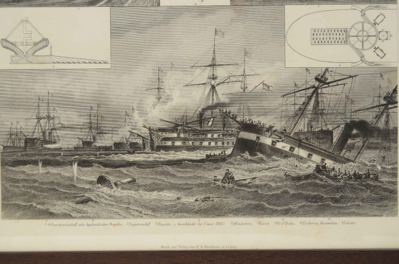 Nautical antiques/7825-Brockhaus Print