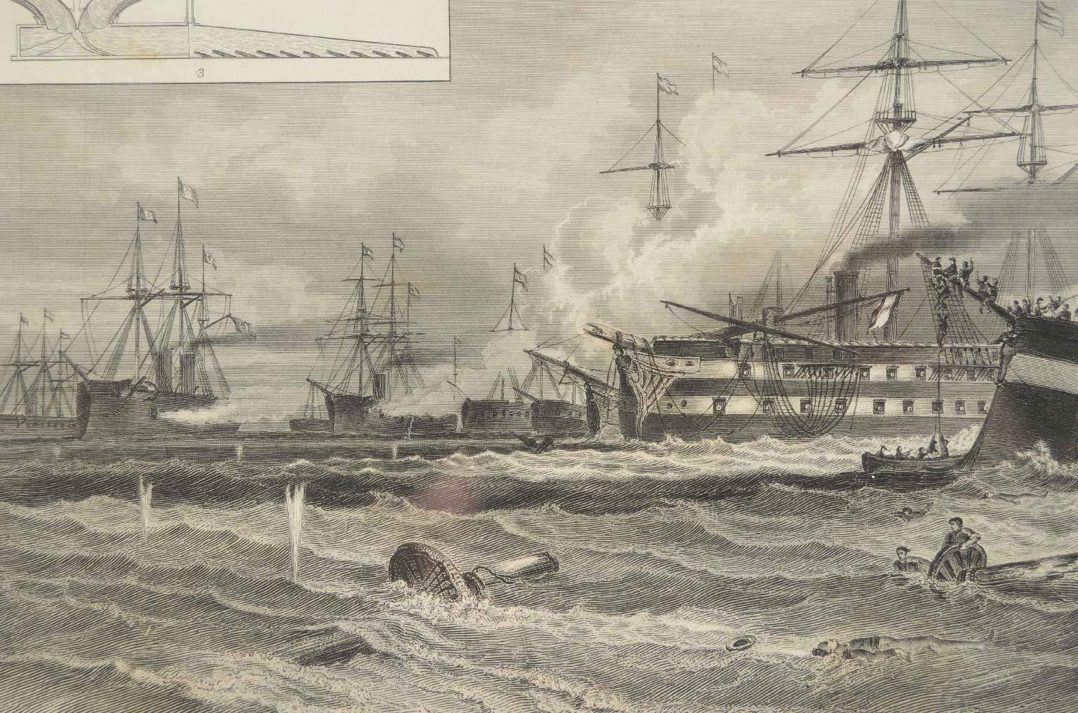 Nautical antiques/7825-Brockhaus Print