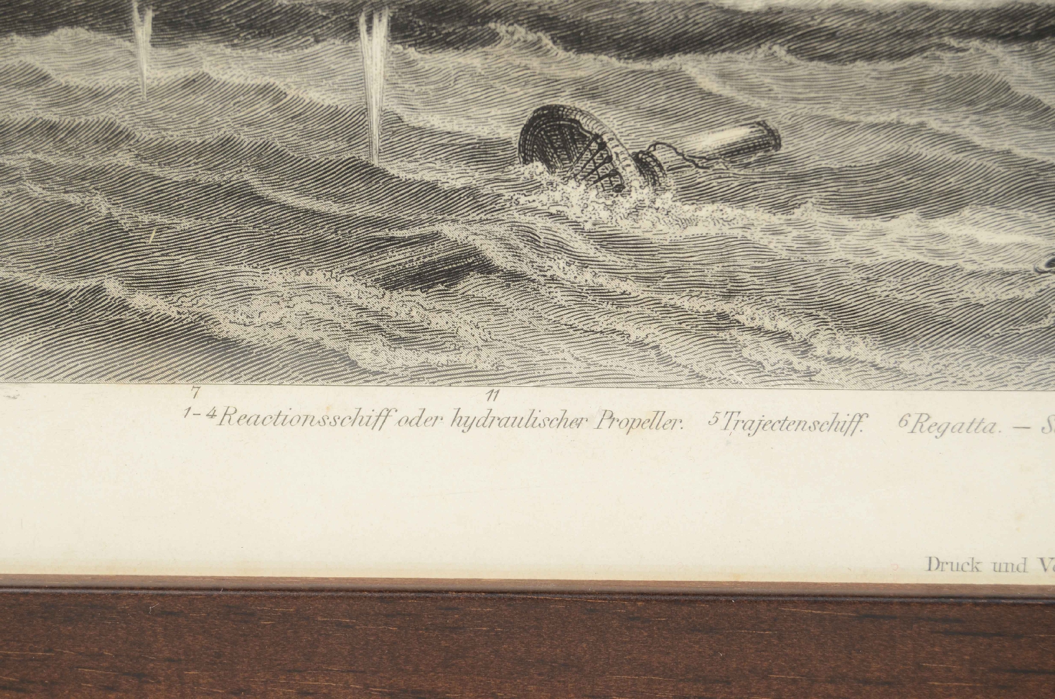 Antiquariato nautico/7825-Stampa Brockhaus