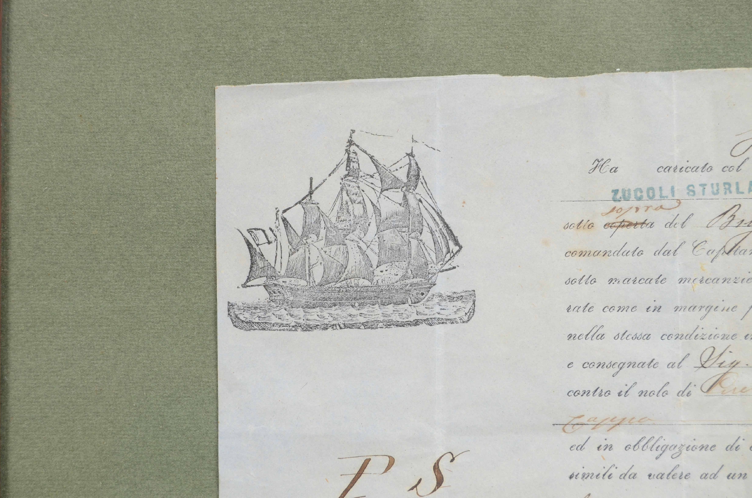 Nautical antiques/7827-Maritime Transport Note 