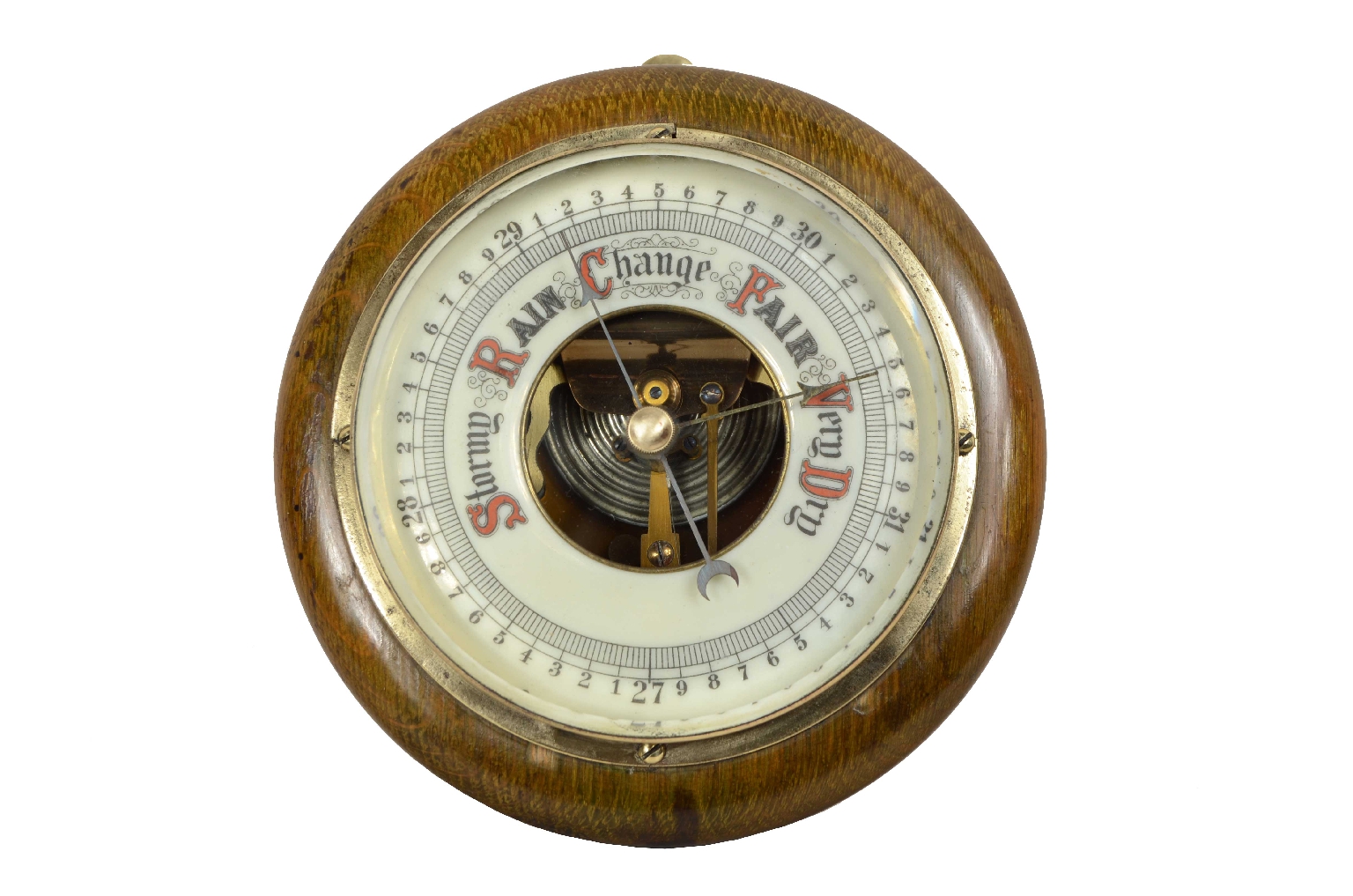 Antique barometers/7852-Aneroid Barometer