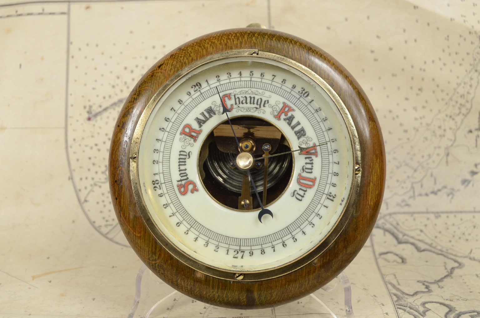Antique barometers/7852-Aneroid Barometer