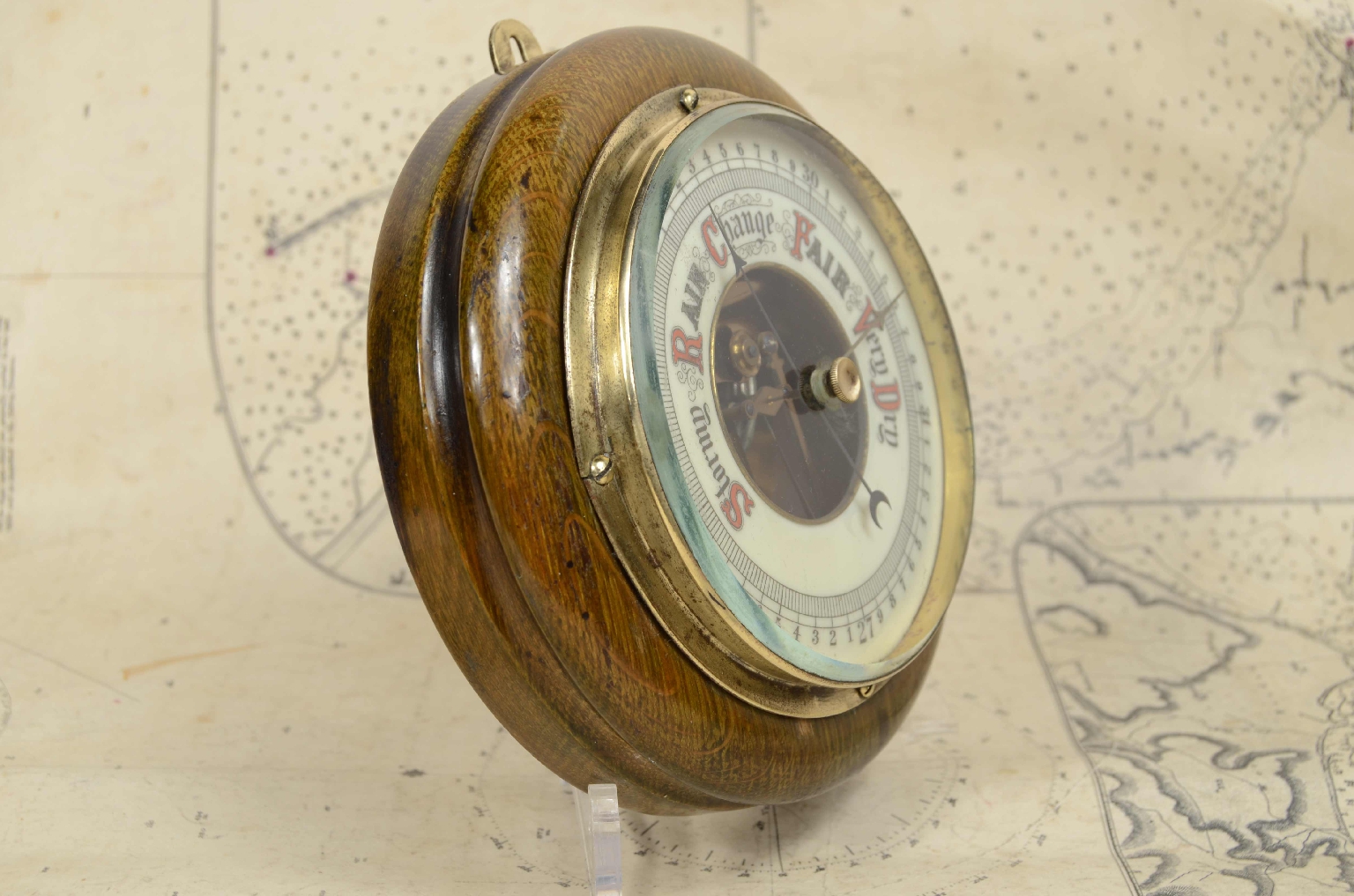 Antique barometers/7852-Aneroid Barometer