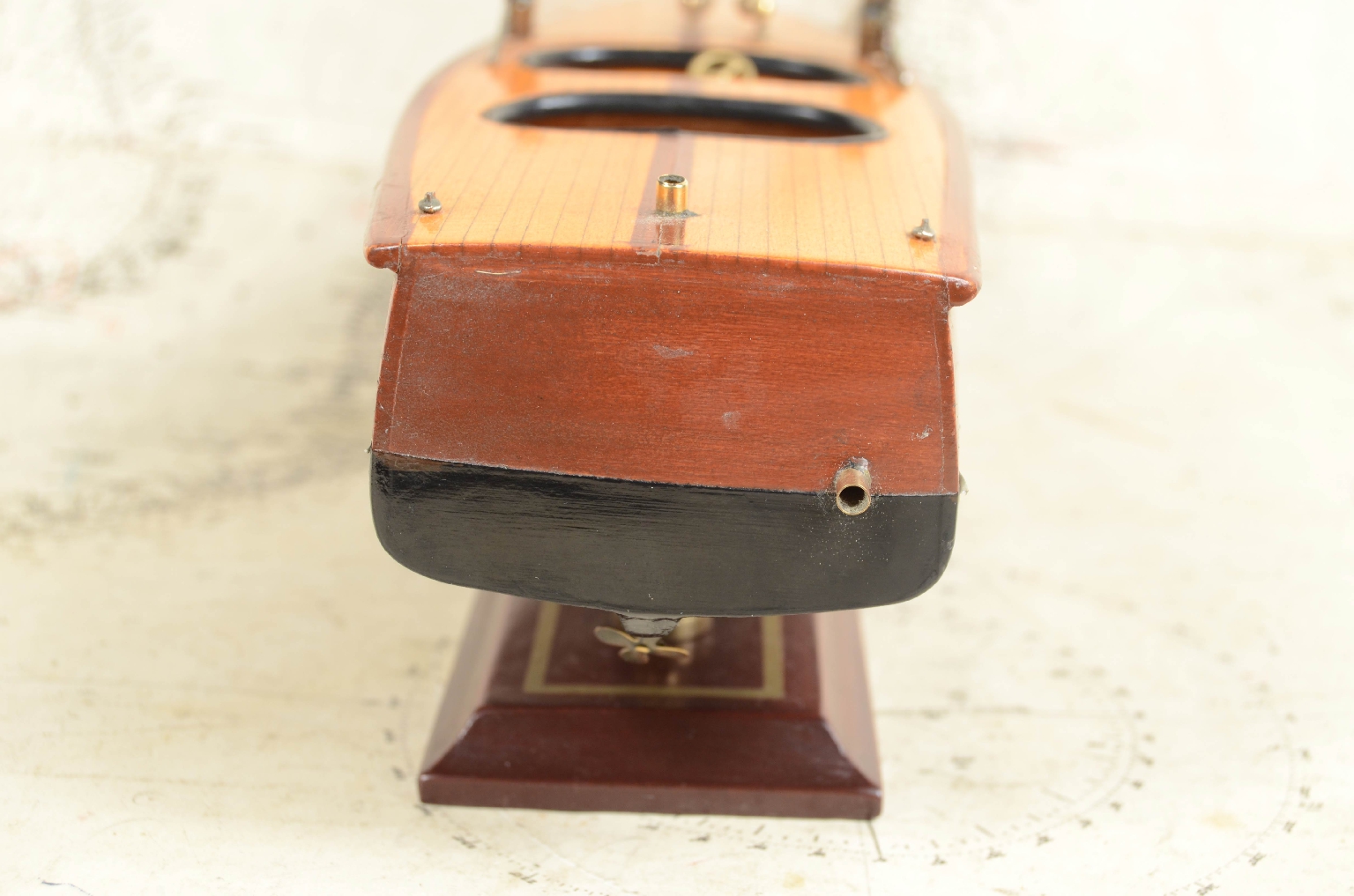 Old ship models/7866-Model Italian Motorboat