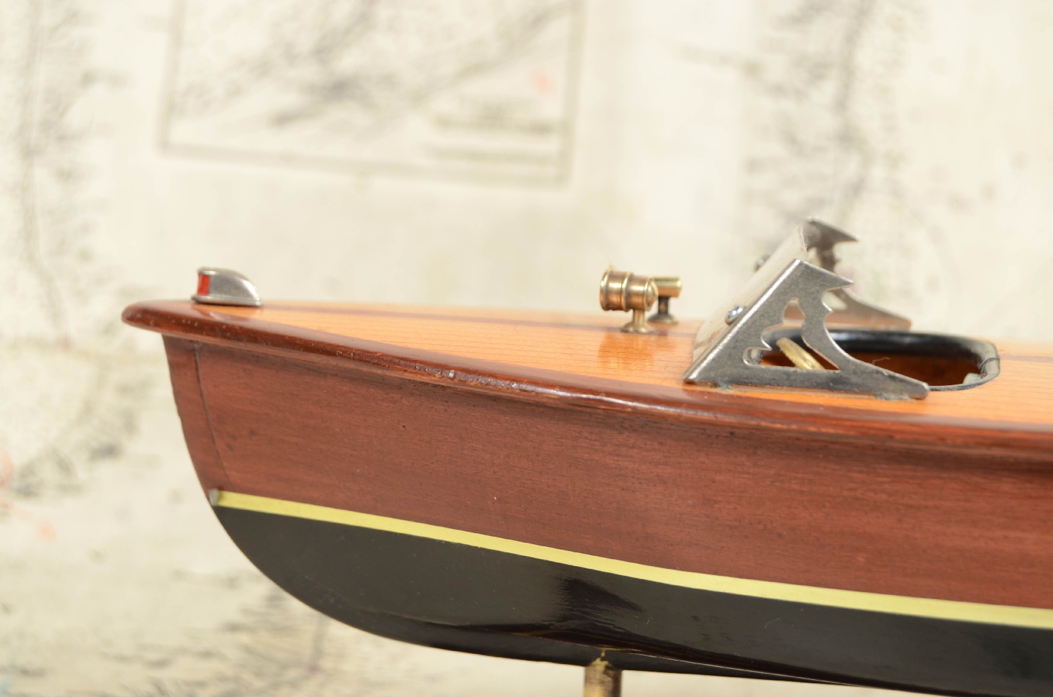 Old ship models/7866-Model Italian Motorboat