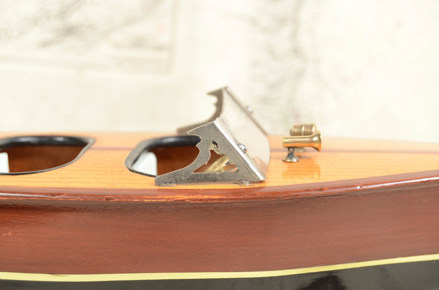 Old ship models/7866-Model Italian Motorboat