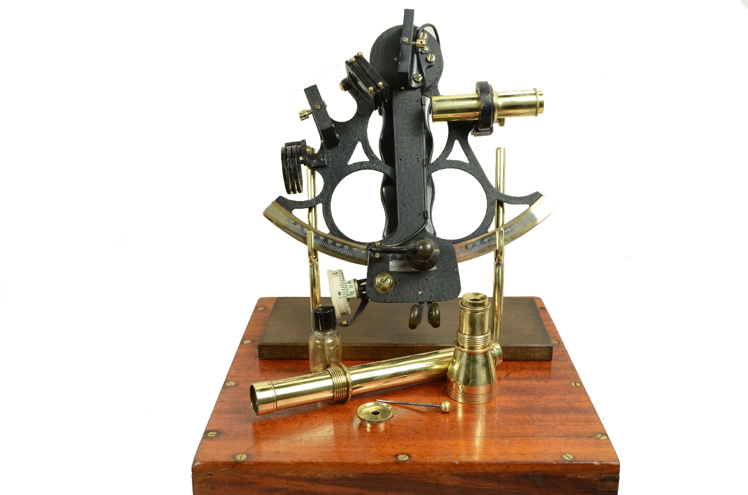 Antiquariato nautico/7869-Sestante Antico