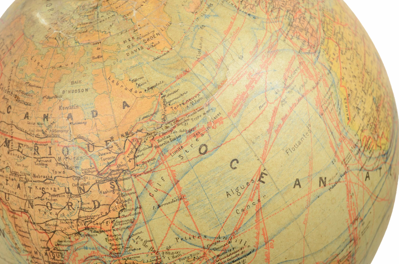 Antique globes-world maps/7886-Terrestrial Globe