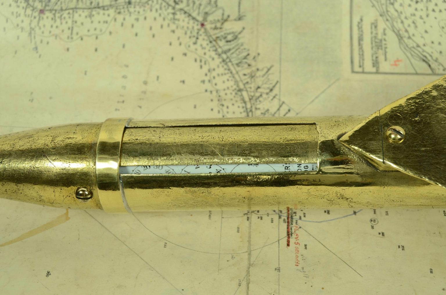 Nautical antiques/7908-Harpoon Ship Log