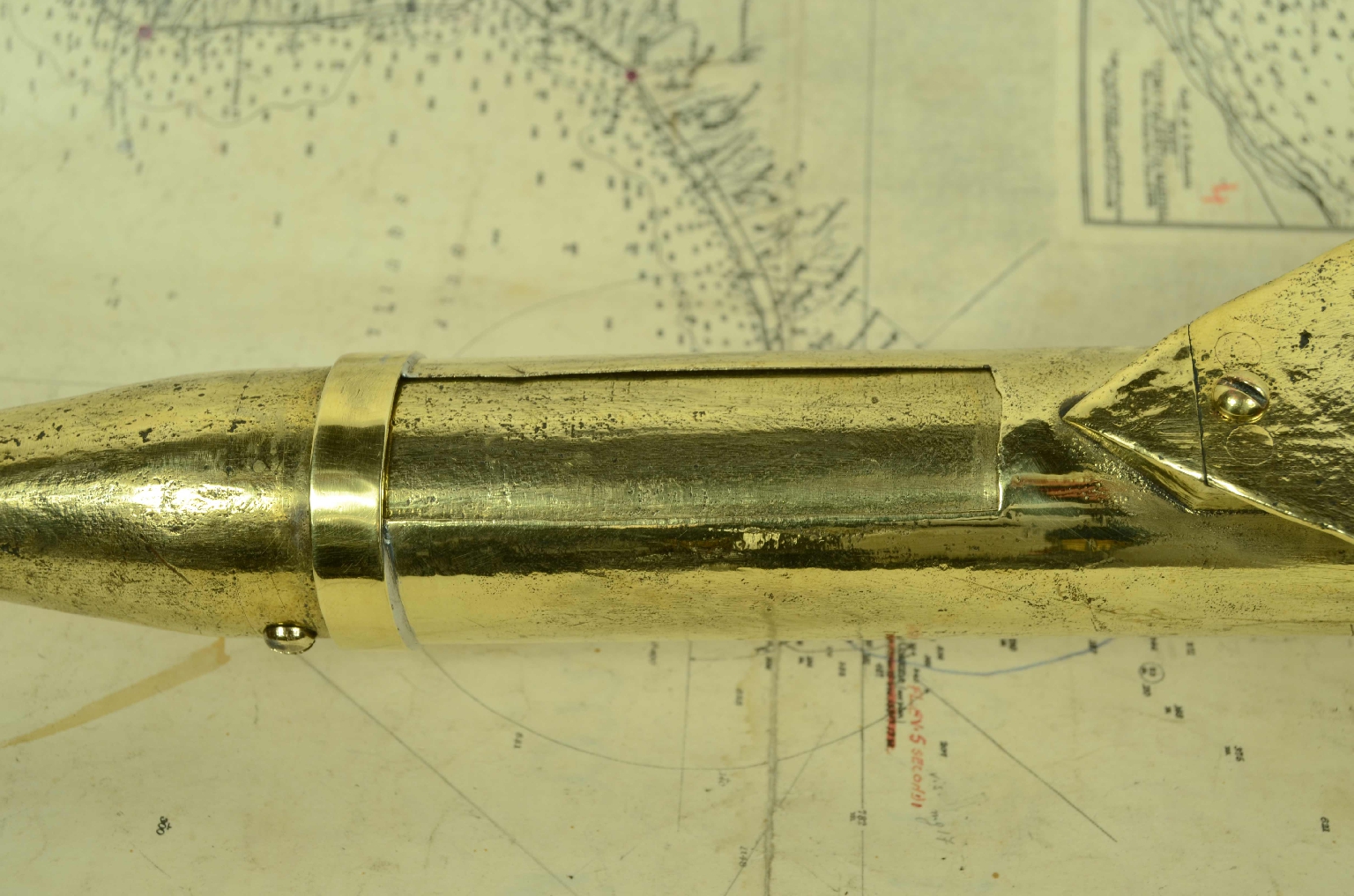 Nautical antiques/7908-Harpoon Ship Log