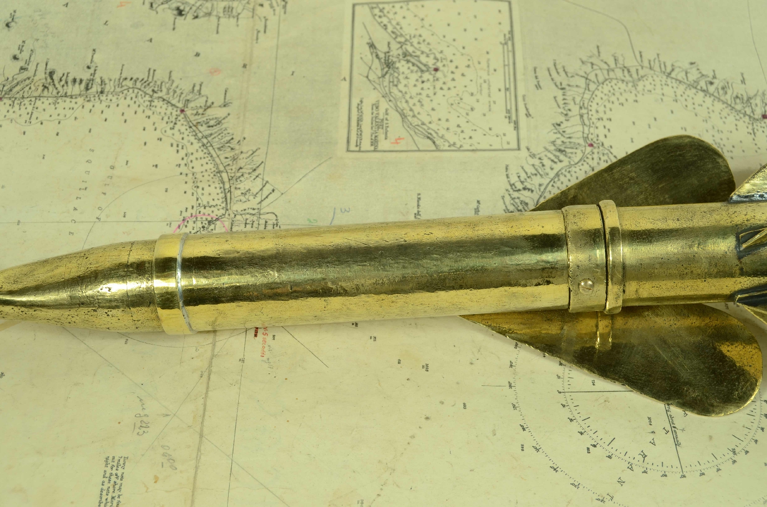 Nautical antiques/7908-Harpoon Ship Log