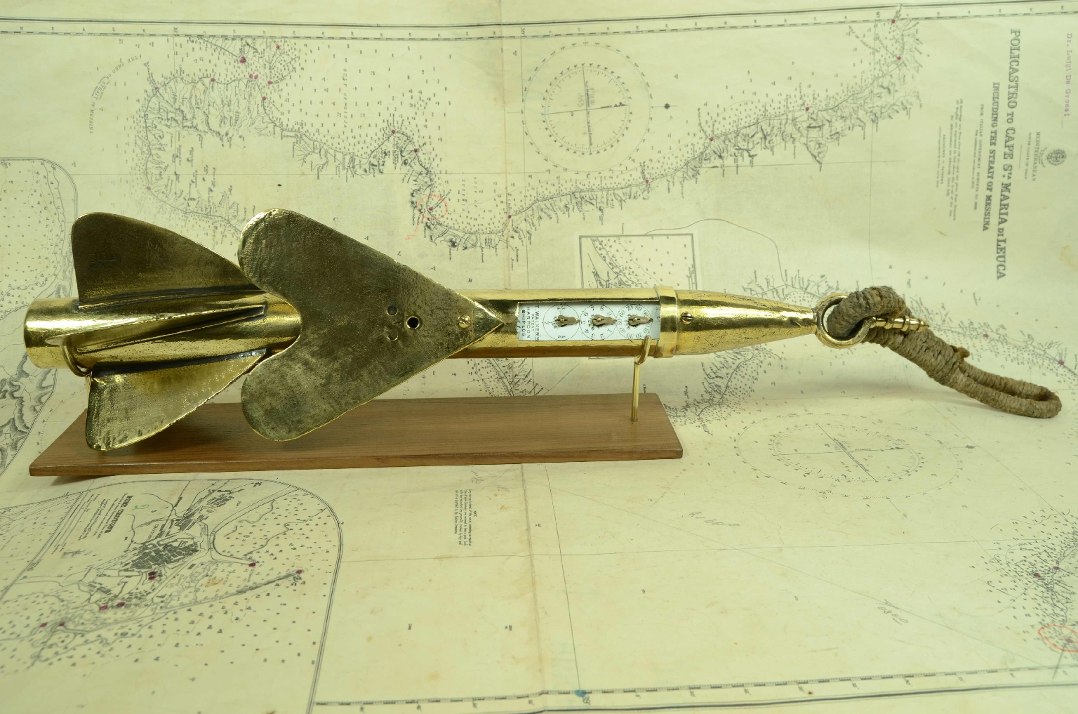 Nautical antiques/7908-Harpoon Ship Log