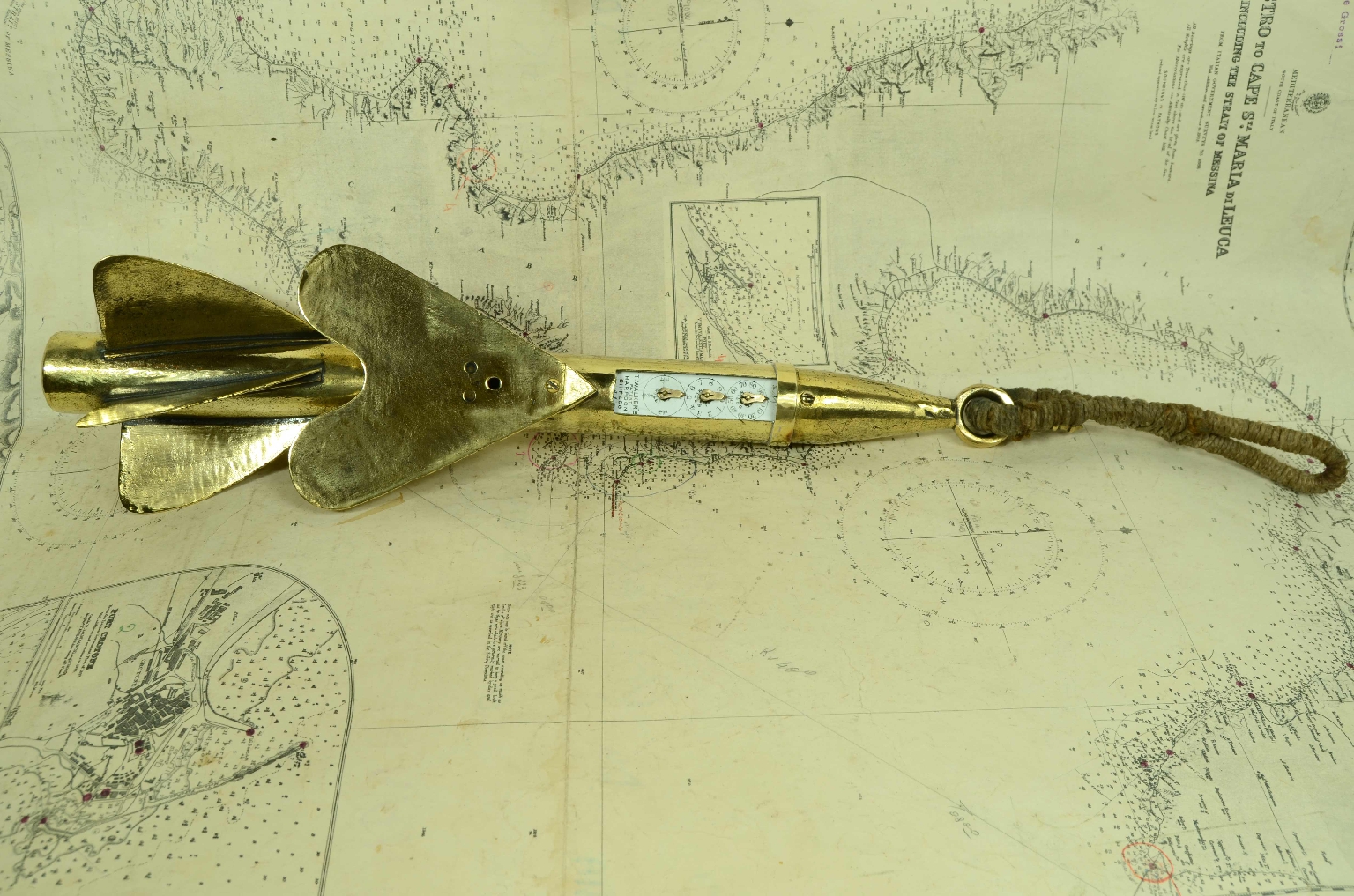 Nautical antiques/7908-Harpoon Ship Log