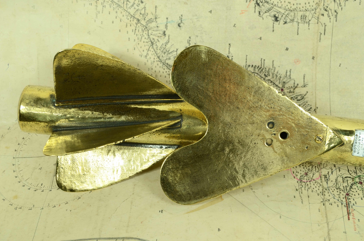 Nautical antiques/7908-Harpoon Ship Log