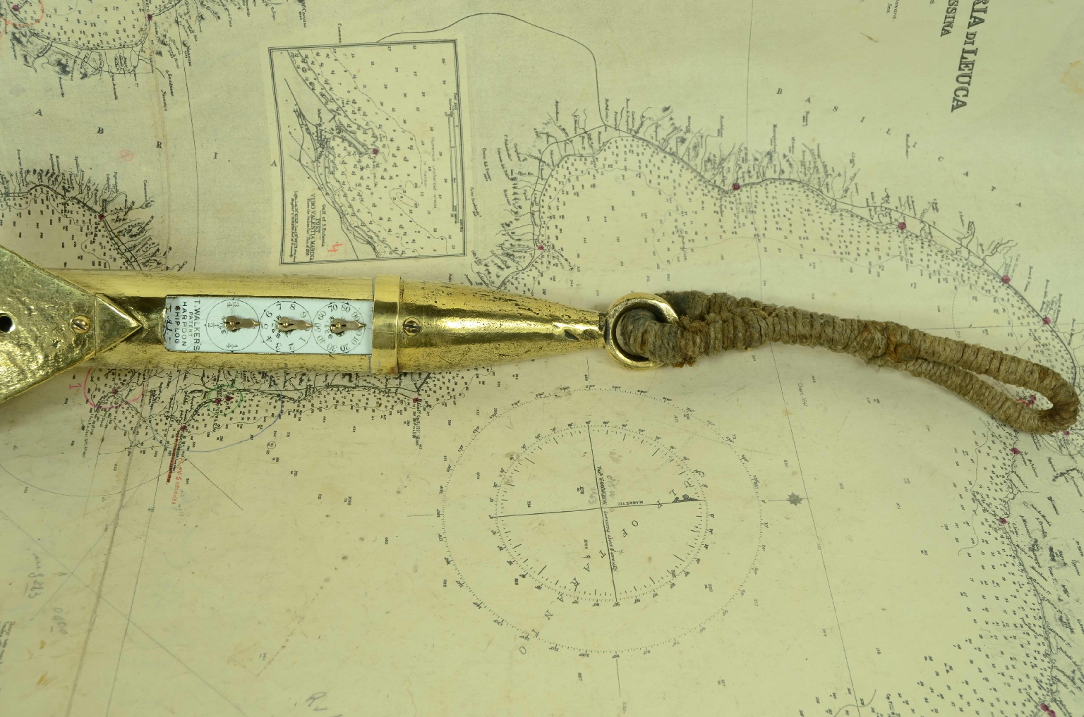 Nautical antiques/7908-Harpoon Ship Log