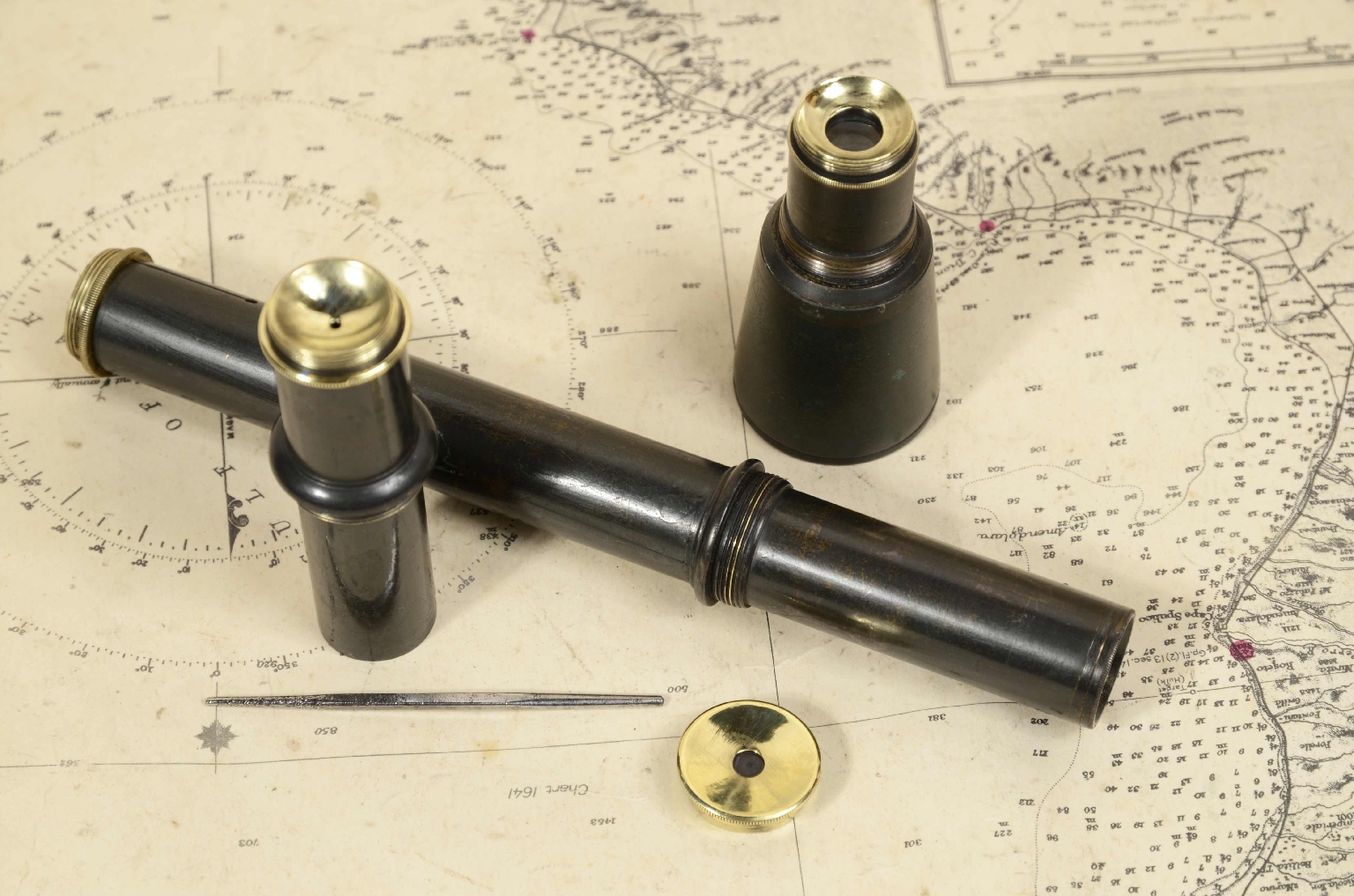 Nautical antiques/7932-Antique Sextant