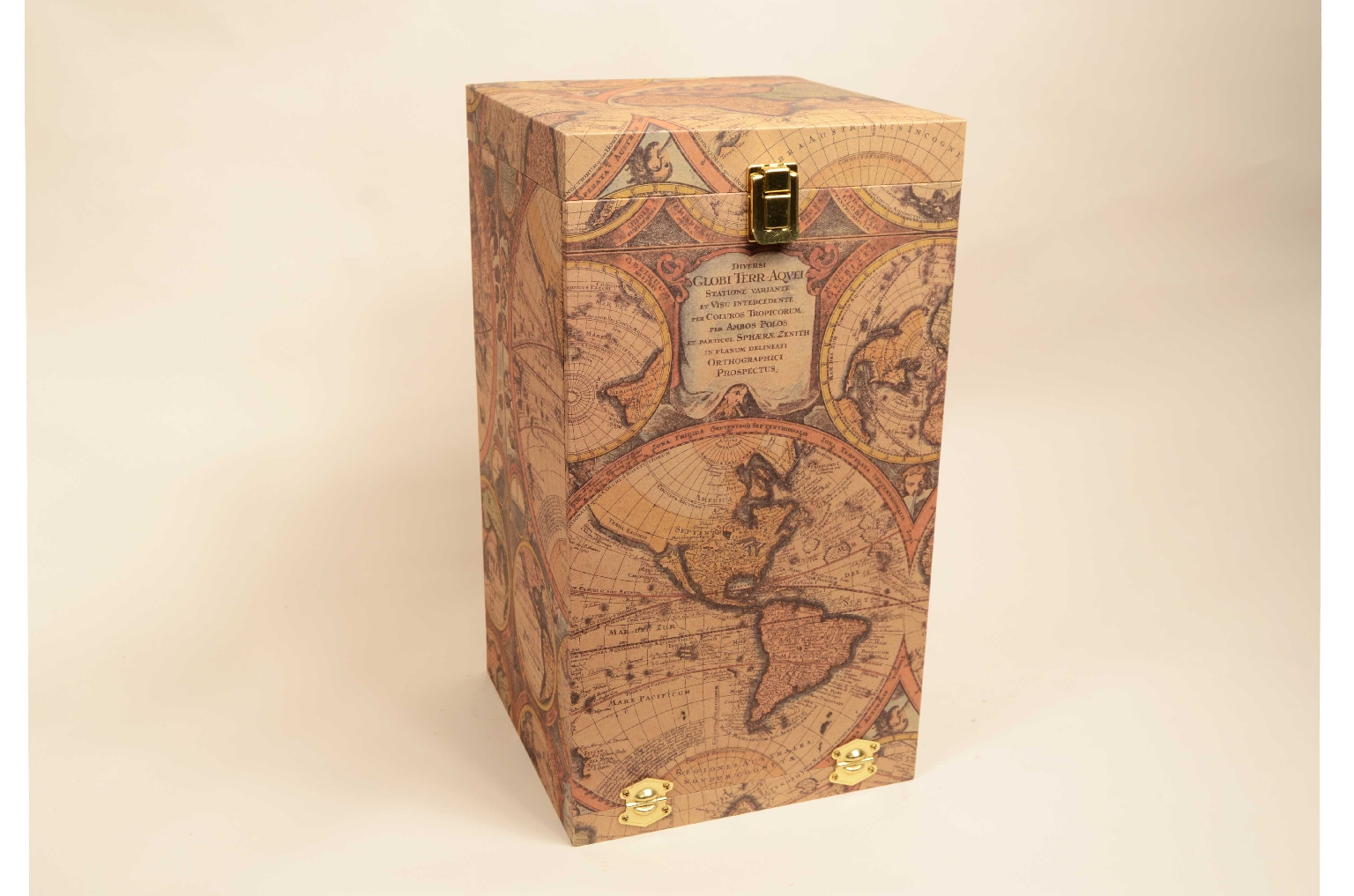 Antique globes-world maps/8029-Globe with Clock