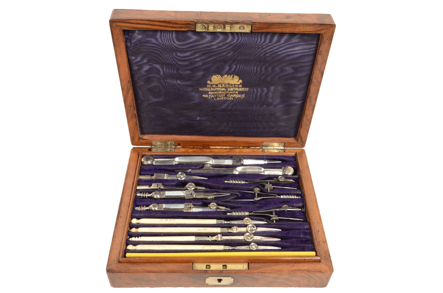 Strumenti di misura antichi/8031-Scatola Compassi