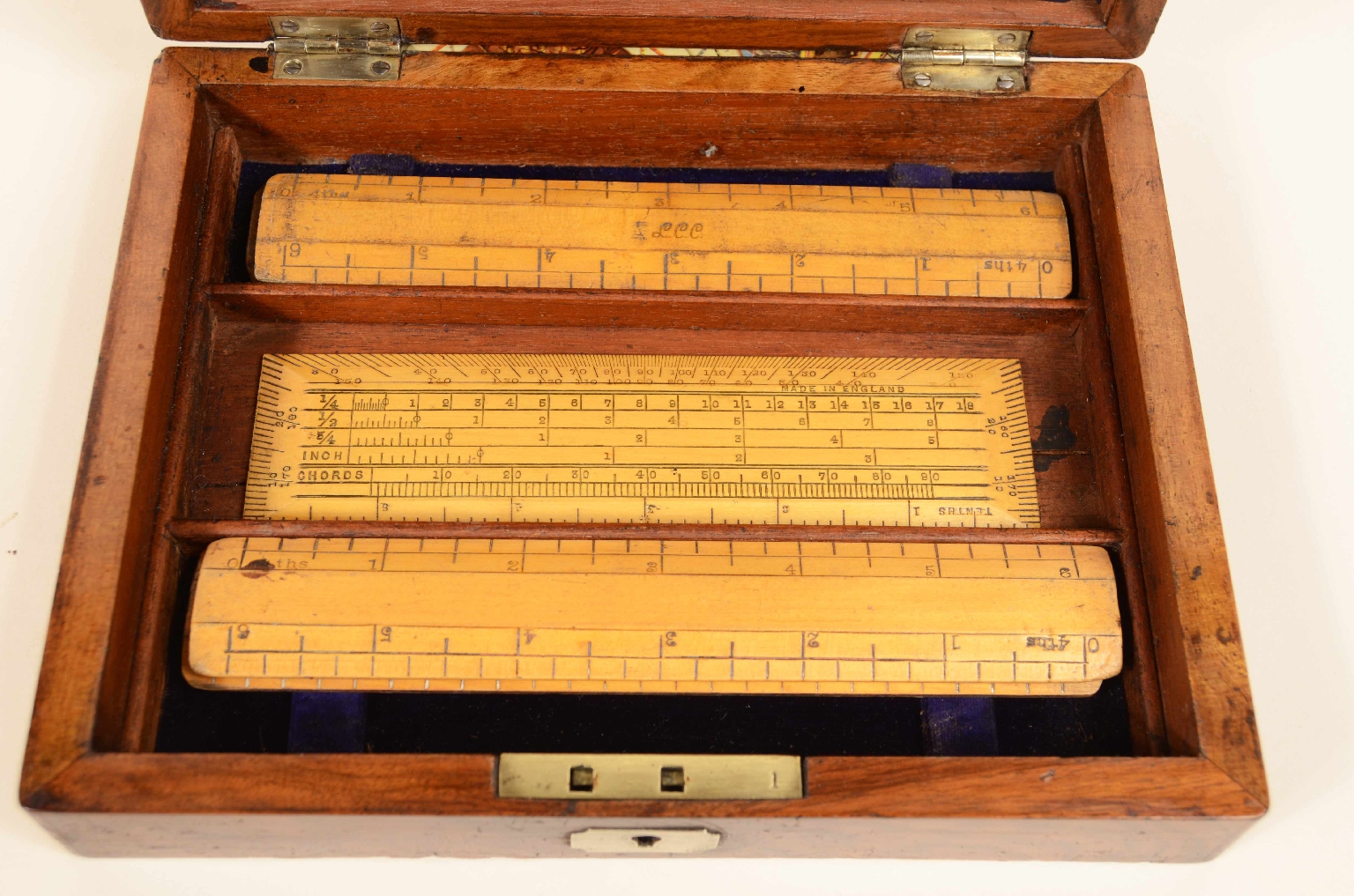 Strumenti di misura antichi/8031-Scatola Compassi