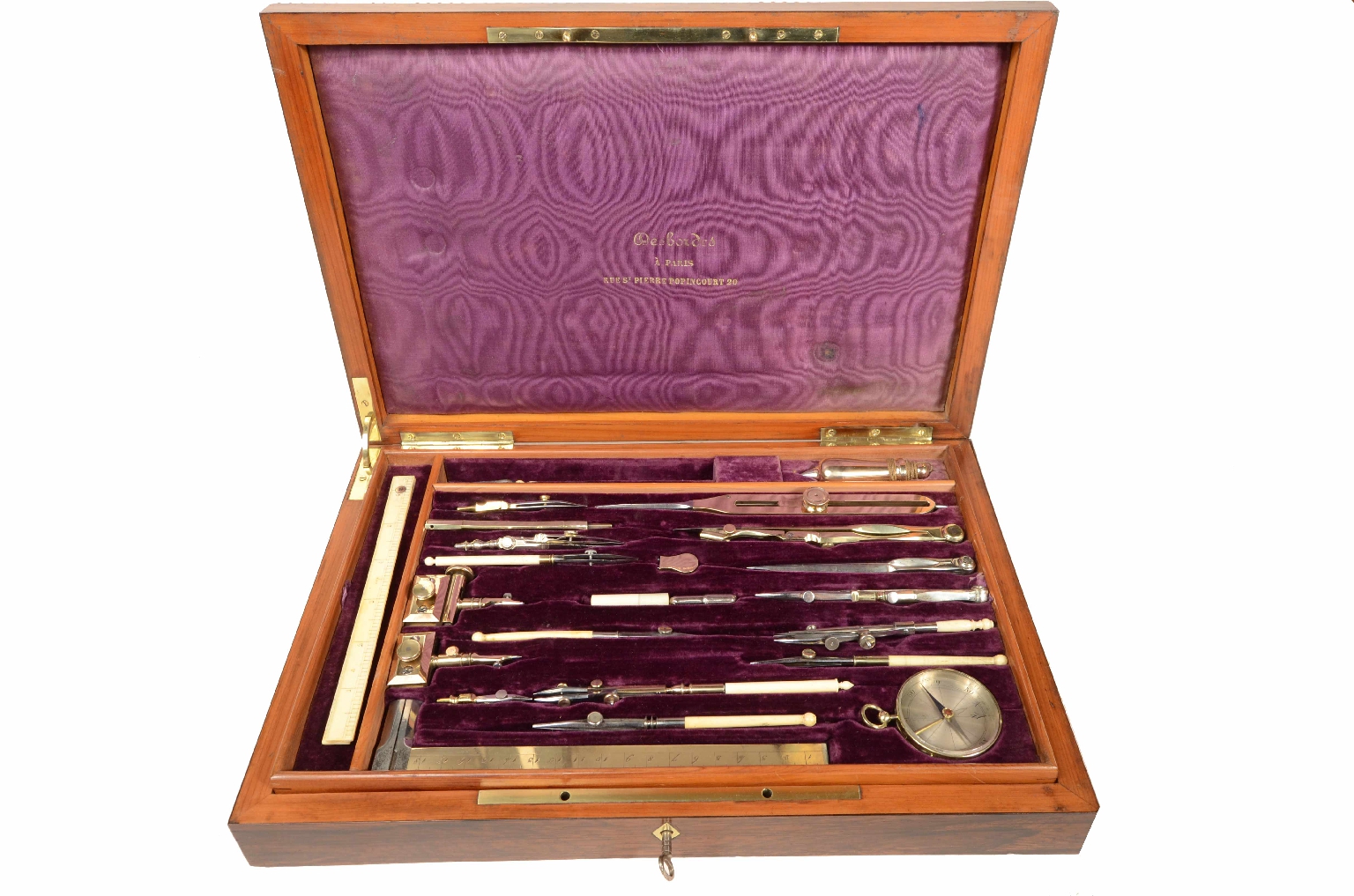 Strumenti di misura antichi/8031a-Scatola Compassi