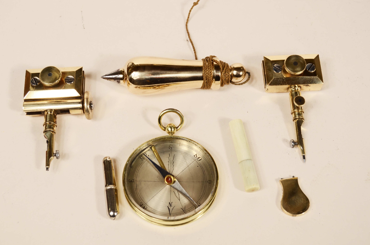 Strumenti di misura antichi/8031a-Scatola Compassi