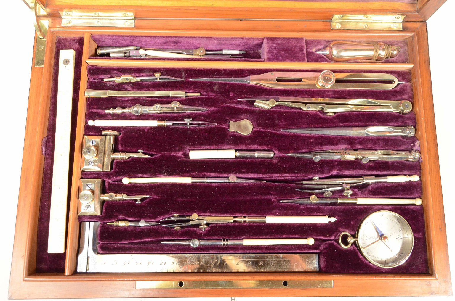 Strumenti di misura antichi/8031a-Scatola Compassi