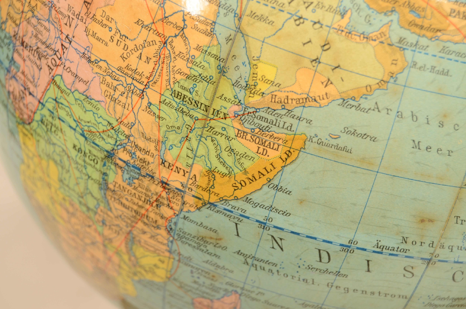 Antique globes-world maps/8038-Terrestrial Globe